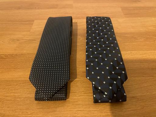 Buy & Sell Higham-on-the-Hill Hinckley and Bosworth - Photos for Classic narrow slim tie necktie navy blue