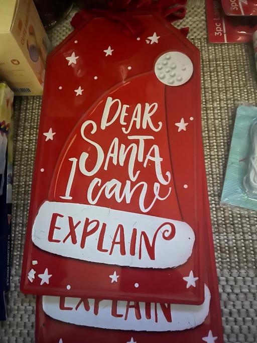 Buy & Sell Wednesfield Wolverhampton - Photos for Bundle of six metal Christmas signs