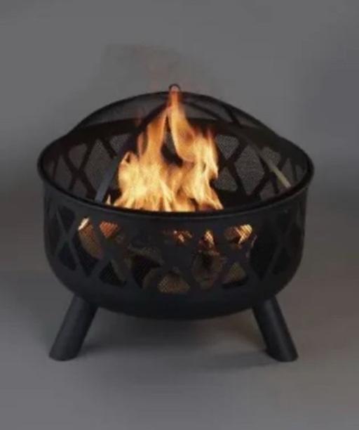 Buy & Sell Goodmayes East London - Photos for Large Deep Mesh Steel fire-pit