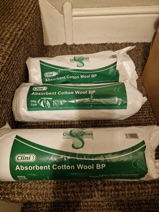 Buy & Sell Edgbaston Birmingham - Photos for 3 x 500g clini cotton wool