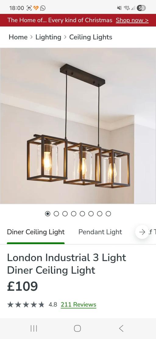 Buy & Sell Alvecote North Warwickshire - Photos for Ceiling light