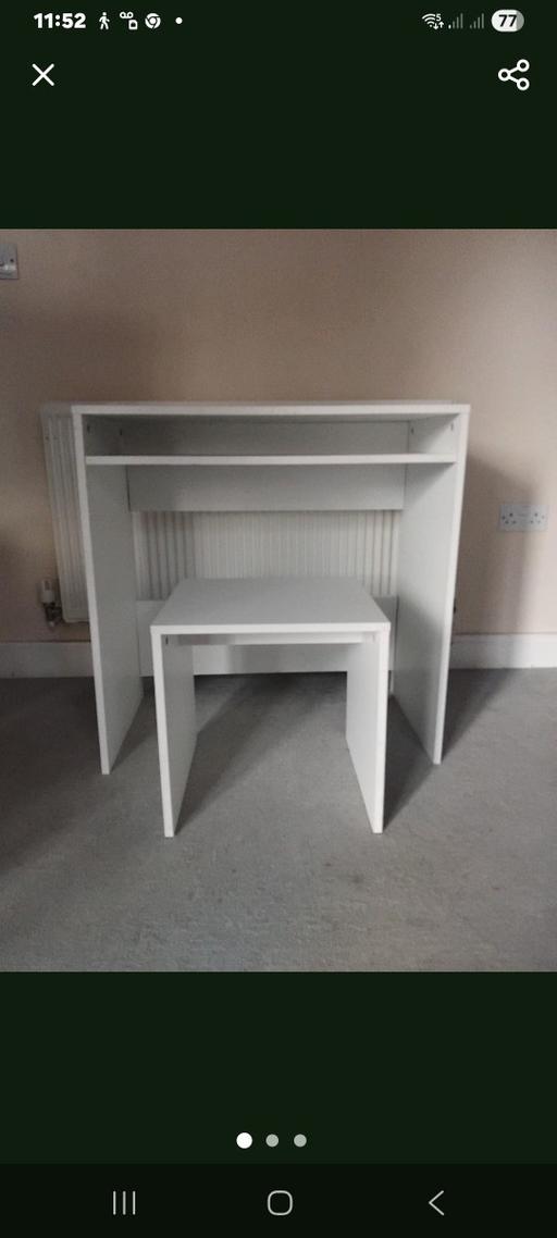 Buy & Sell Stow Heath Wolverhampton - Photos for Desk & Stool.