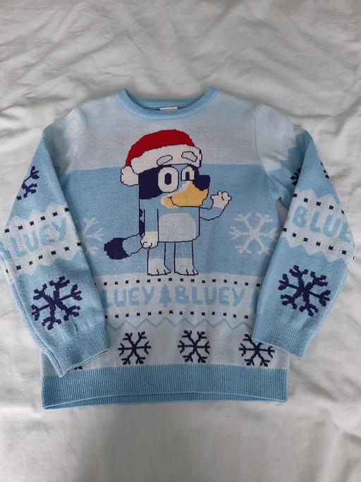 Buy & Sell Bolton City Centre Bolton - Photos for Roy's Boys Bluey Christmas jumper age 7-8