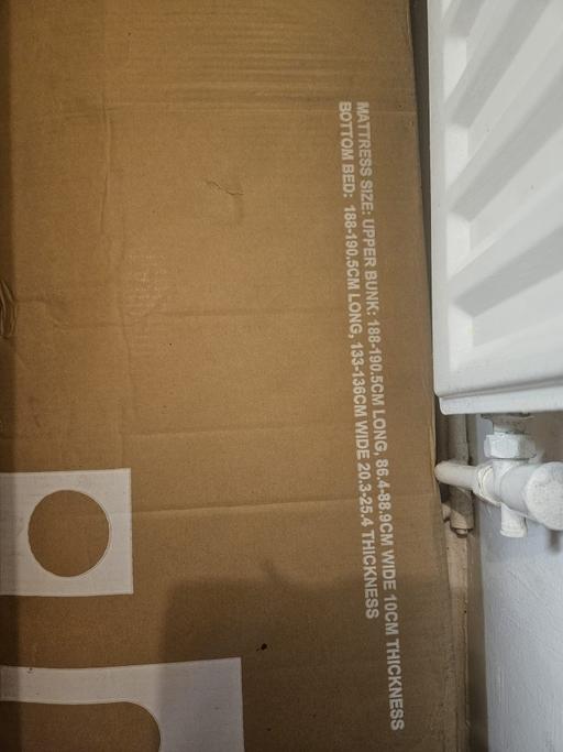 Buy & Sell Wolverhampton West Midlands - Photos for New Triple metal bunk bed white £60.00