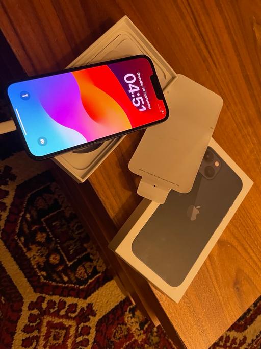 Buy & Sell Small Heath Birmingham - Photos for iPhone 13 as new Black boxed 128gb