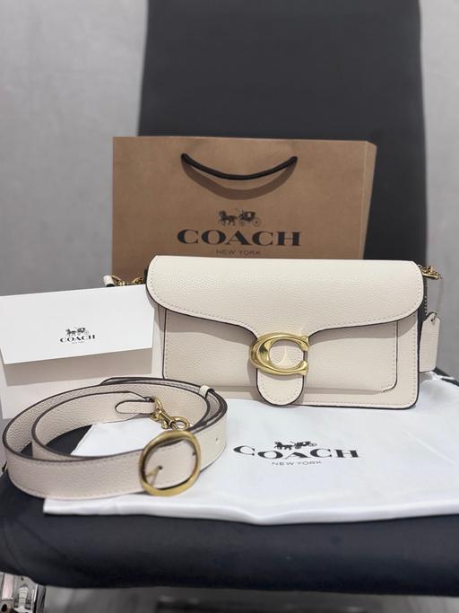 Buy & Sell Eltham South East London - Photos for Coach tabby 26 white /chalk bag