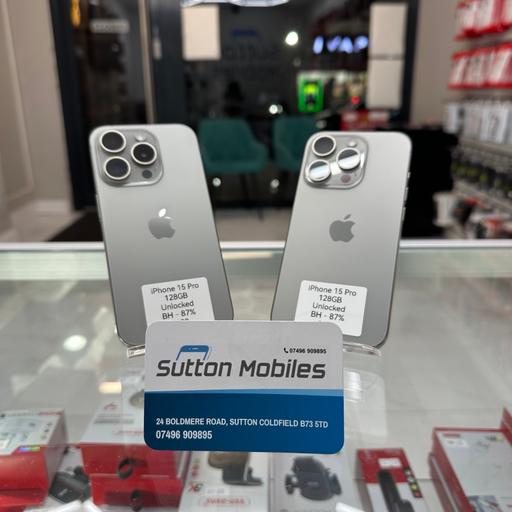 Buy & Sell Sutton Coldfield Birmingham - Photos for iPhone 15 Pro 128GB Unlocked