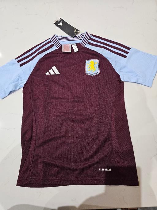 Buy & Sell Rowley Regis Sandwell - Photos for New Aston Villa fc Home Shirt Size 9-10yrs