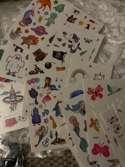 Buy & Sell Wednesfield Wolverhampton - Photos for 60 new sheets stick on tattoos