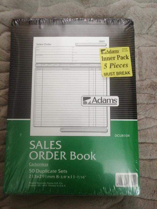 Buy & Sell Heath Town Wolverhampton - Photos for New PK 5 Sales Order books A4