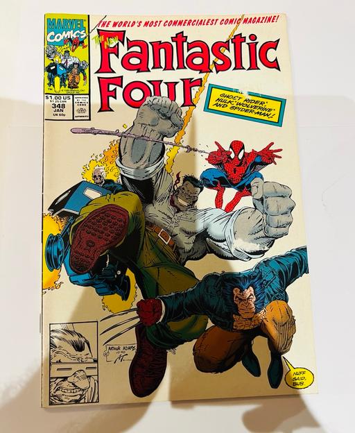 Buy & Sell Woodlands South West London - Photos for Marvel - Fantastic Four #348 (1990)
