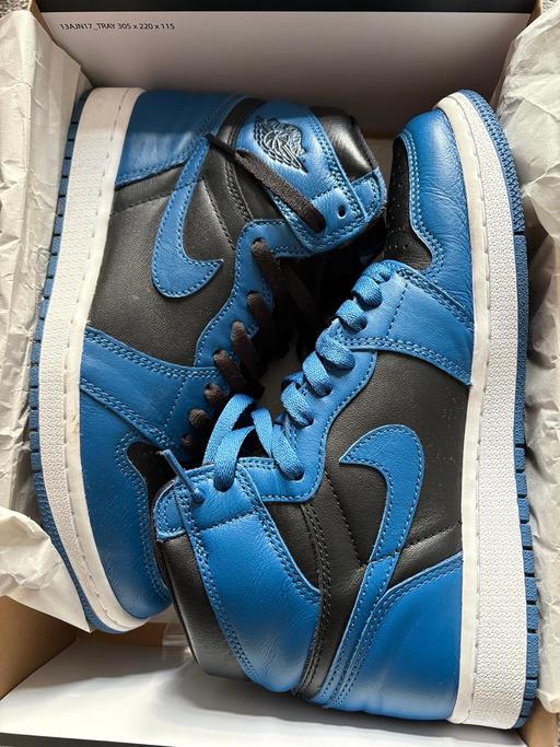 Buy & Sell Roydon Harlow - Photos for Jordan 1 High OG Dark Marina blue