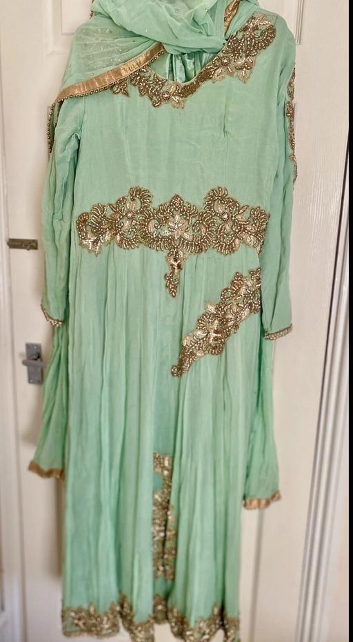 Buy & Sell East Ham East London - Photos for Asian Bridal Long Chiffon Gown Dress