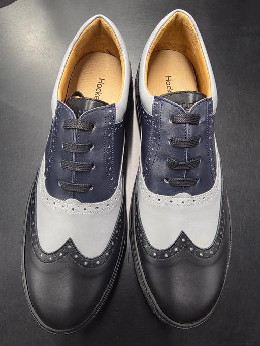 Buy & Sell Blackfriars Central London - Photos for Black, Grey & Blue Leather brogue trainers