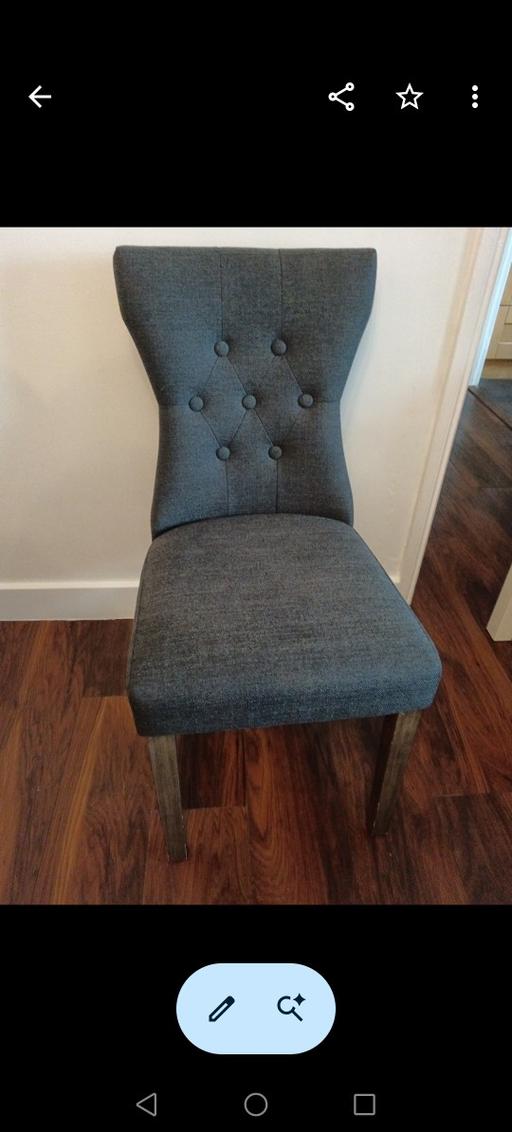 Buy & Sell Hounslow West London - Photos for 4 upholstery Dining chairs