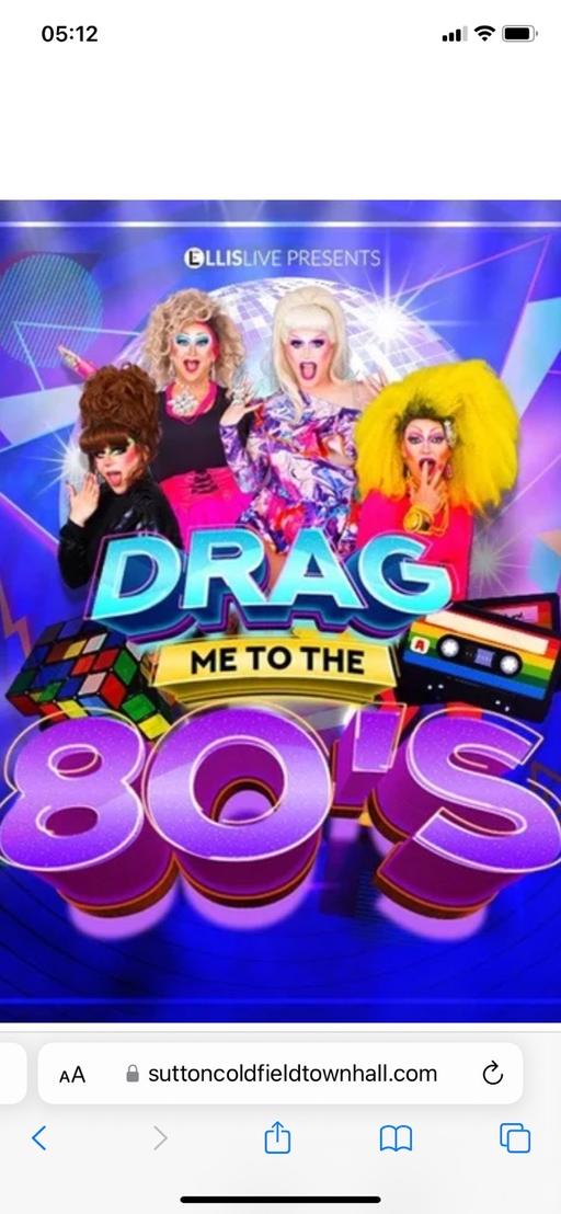 Buy & Sell Walsall Wood Walsall - Photos for Drag me to the 80’s