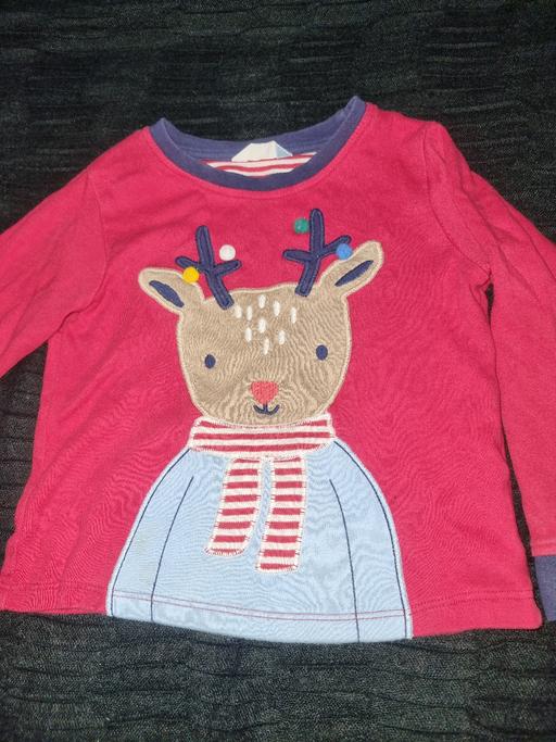 Buy & Sell Bournville Birmingham - Photos for John Lewis Reindeer Top 18-24 months