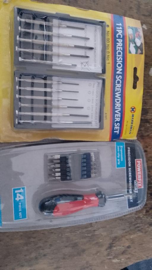 Buy & Sell Falconwood South East London - Photos for precision Screwdriver sets (2 lots) brand new