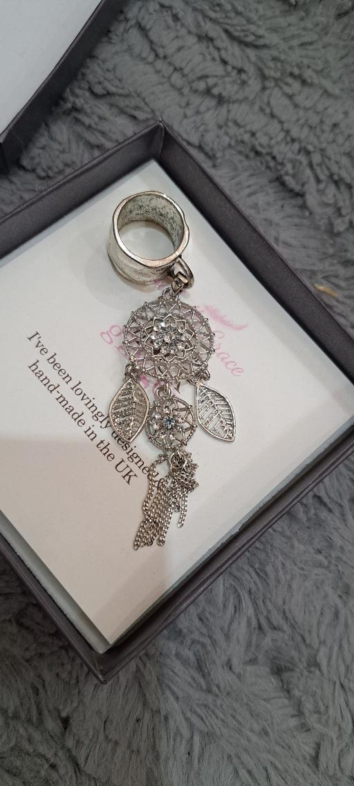 Buy & Sell Four Oaks Birmingham - Photos for Isabella Grace Silver Dreamcatcher Scarf Ring