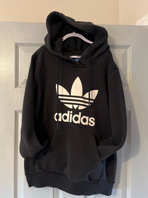 Buy & Sell Cadeby Doncaster - Photos for Ladies size 12 black adidas hoody