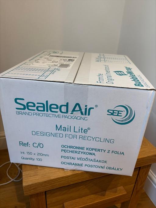 Buy & Sell Bayswater West London - Photos for Sealed Air C/O 150x210mm. NEW 100QTY