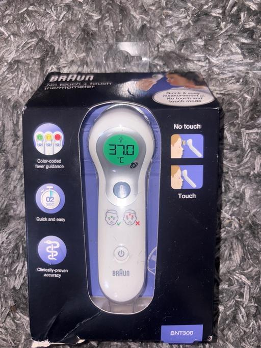 Buy & Sell Splott Cardiff - Photos for BRAUN Touch thermometer