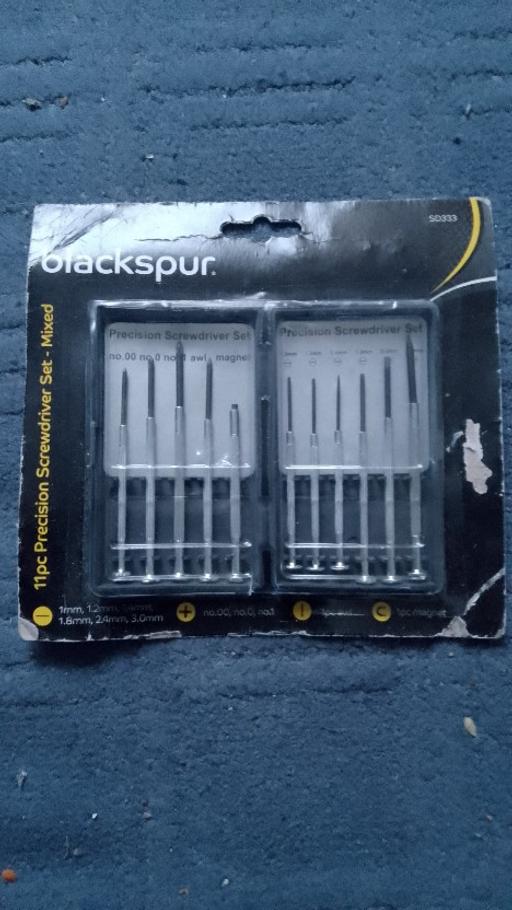 Buy & Sell Welling Bexley - Photos for Blackspur 11pc precision screwdriver set new