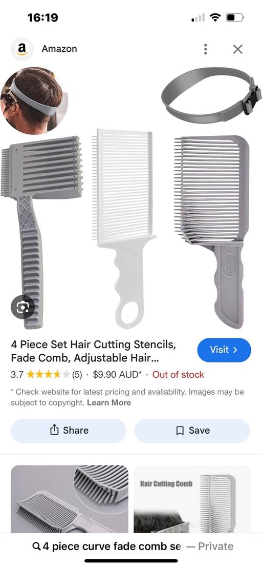 Buy & Sell Wednesfield Wolverhampton - Photos for New four pcs barber shaping combs