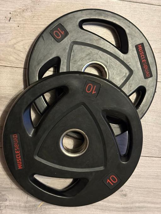 Buy & Sell Loudwater Buckinghamshire - Photos for 2 x Muscle Squad 10kg Plates