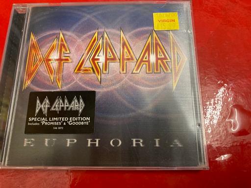 Buy & Sell Clevedon North Somerset - Photos for DEF LEPPARD EUPHORIA MOVING FRONT CD