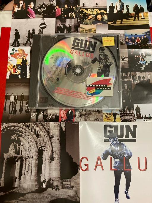 Buy & Sell Clevedon North Somerset - Photos for GUN GALLUS UNPLAYED CD FOLD OUT