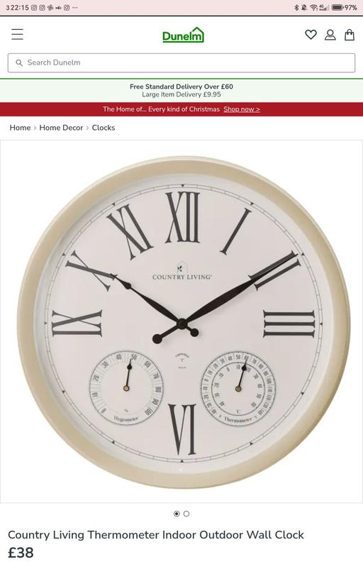 Buy & Sell Brighton City Centre Brighton - Photos for Country Living clock