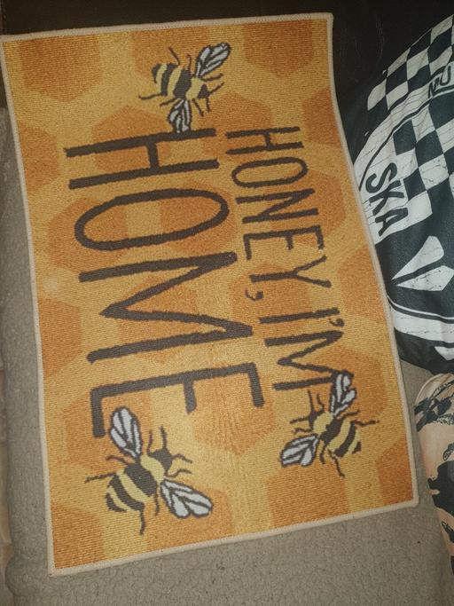 Buy & Sell Pensnett Dudley - Photos for 24 x 16 inch Door Matt , Honey I'm Home ,Good