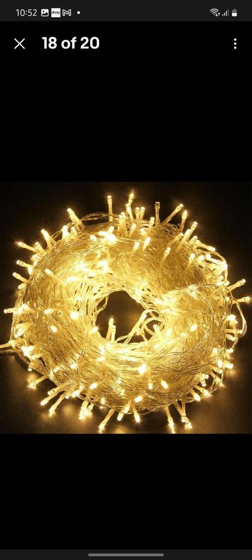 Buy & Sell Denham Buckinghamshire - Photos for 20m LED Christmas Lights Outdoor worm white
