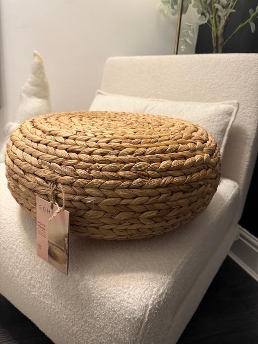 Buy & Sell Dudley Town Centre Dudley - Photos for Woven pouffe NEW