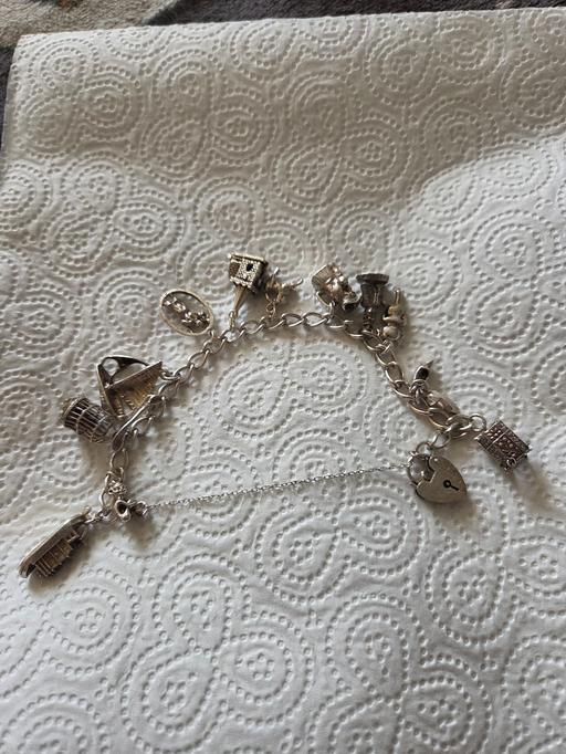 Buy & Sell Chapeltown Sheffield - Photos for vintage sterling silver charm bracelet