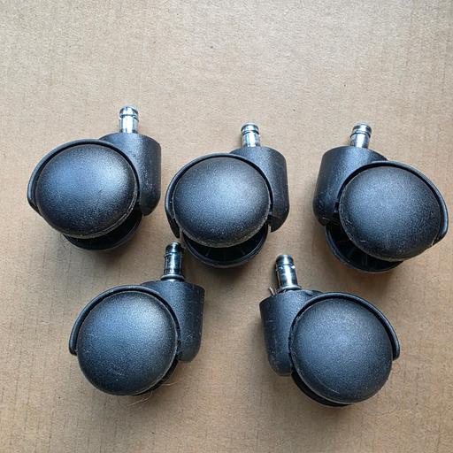 Buy & Sell Stourbridge Dudley - Photos for 5 Office Chair Wheels Push-In Stem