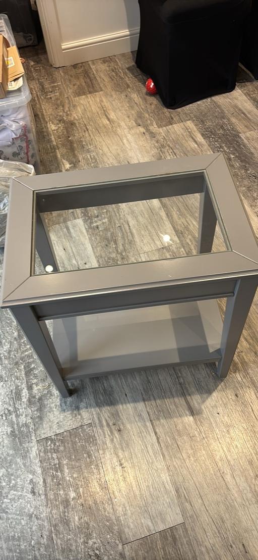 Buy & Sell Upper Gornal Dudley - Photos for Grey side table glass insert