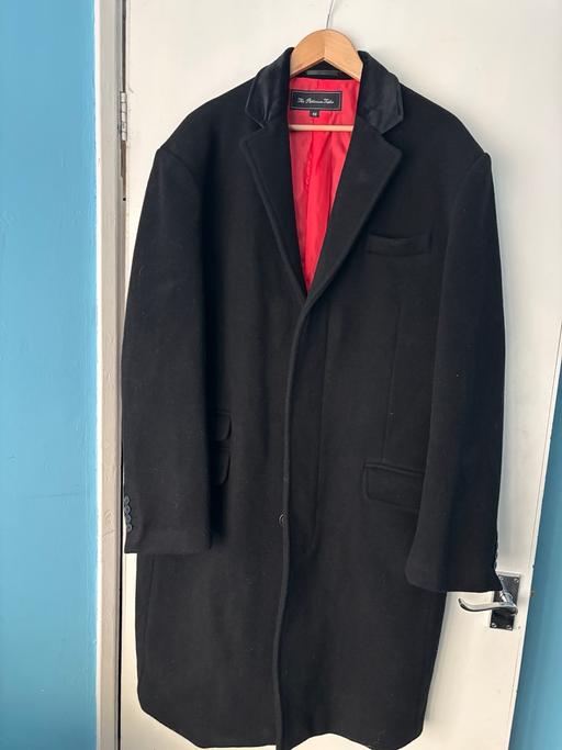 Buy & Sell Hartford Huntingdonshire - Photos for A MENS BLACK OVERCOAT