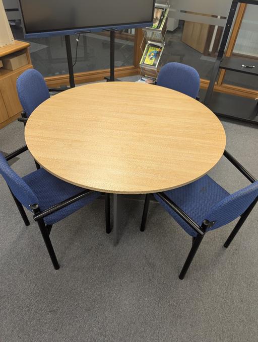 Buy & Sell Hanger Lane West London - Photos for office round coffee table with 4 chairs