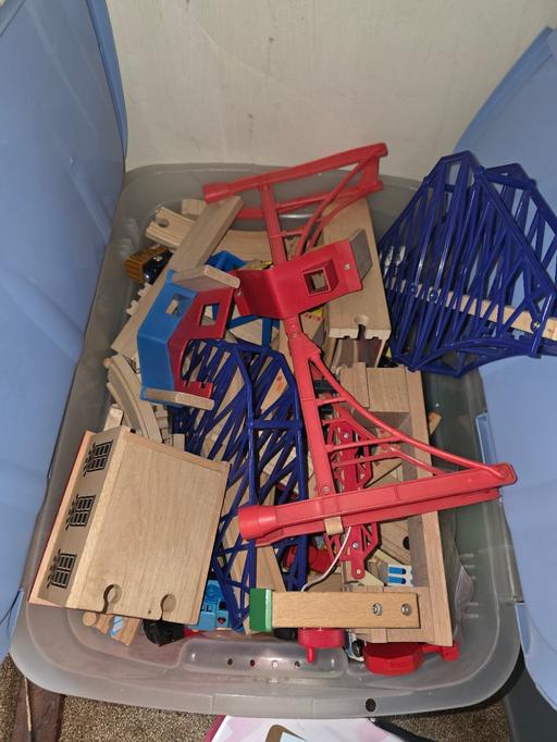 Buy & Sell Hounslow Heath Hounslow - Photos for wooden train track 300 pieces