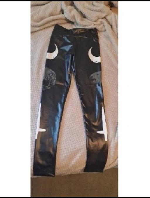 Buy & Sell Higher Tranmere Wirral - Photos for Killstar Holy Trinity Leather-Look Leggings S