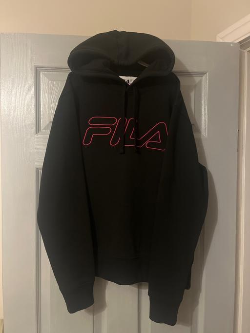 Buy & Sell Conisbrough Doncaster - Photos for Ladies designer hoody black Fila size 10/12