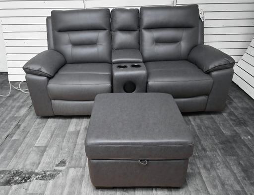 Buy & Sell Birmingham New Street Birmingham - Photos for scs grey suede recliner usb and speakers