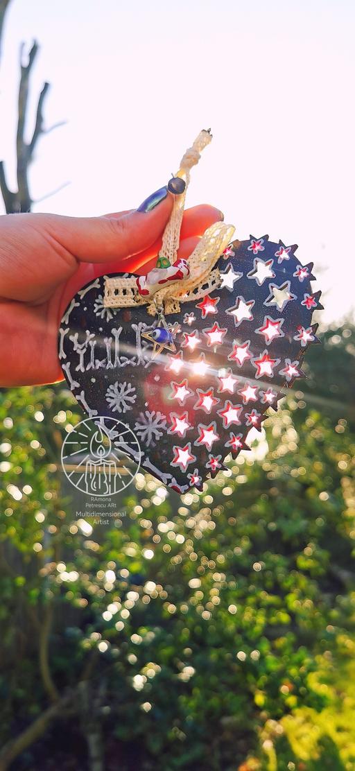 Buy & Sell Erdington Birmingham - Photos for 🎄Yule Hearts Crystal Bones Ornaments