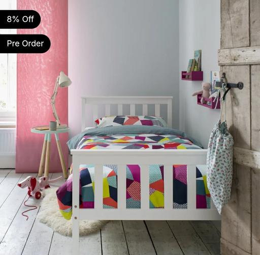 Buy & Sell Hurst Green Dudley - Photos for Dorset Single Bed in White