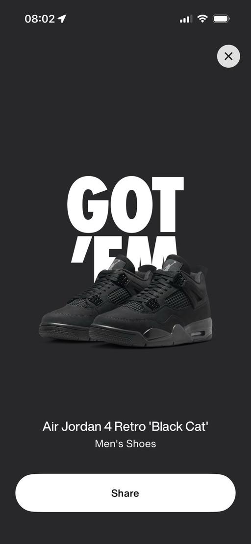 Buy & Sell Witton Birmingham - Photos for Air Jordan 4’s Black Cats