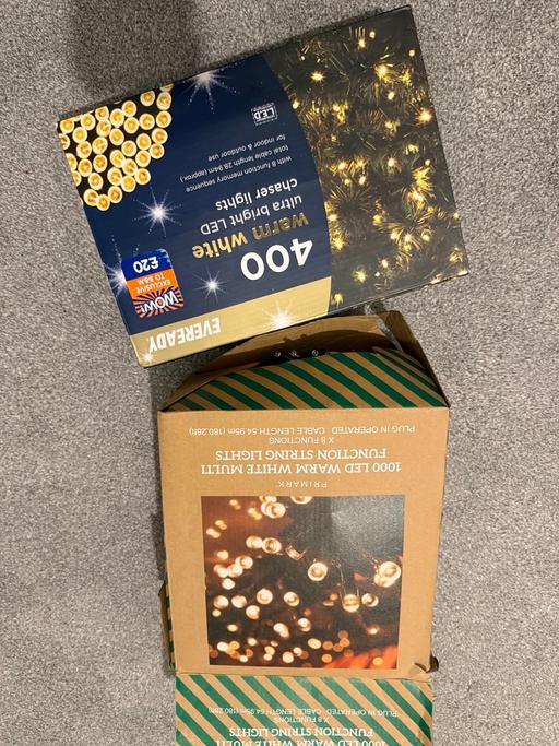 Buy & Sell Cradley Heath Sandwell - Photos for Christmas Lights Warm White - 1000 & 400 NEW