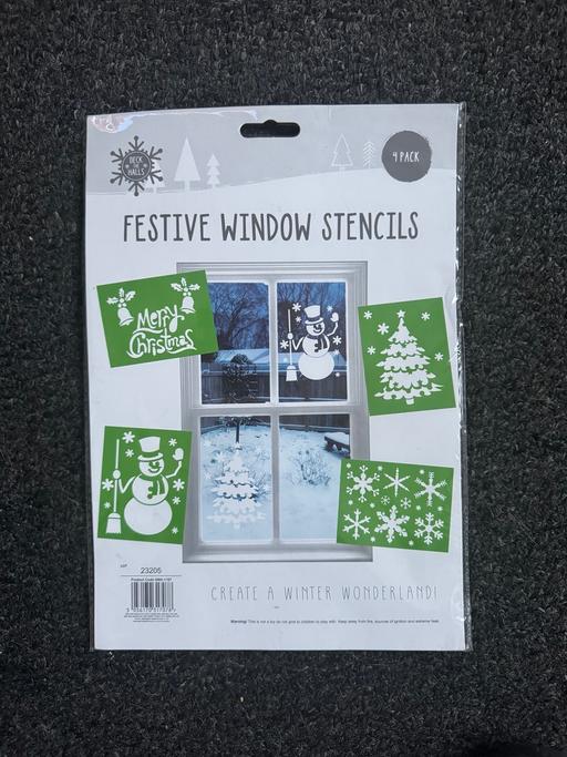 Buy & Sell Blackpool Town Centre Blackpool - Photos for festive window stencils