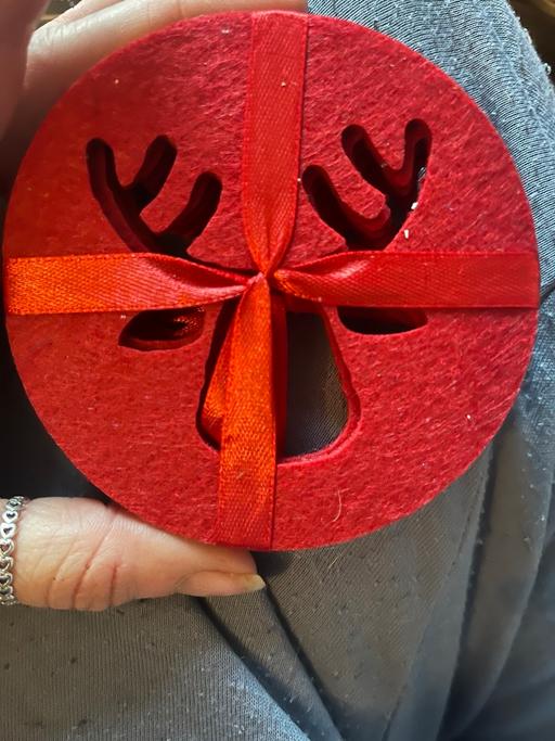 Buy & Sell Wednesfield Wolverhampton - Photos for Four Christmas coaster 1£ a pack a few